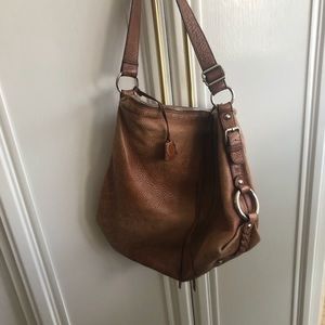 Banana Republic all-leather shoulder bag